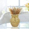 Mosaic Vase Gold Elegant Glass Vases Stylish Glass Flower Vase Decoration for Bedroom Study Wedding Centerpiece Table Decorations(#1) view 4