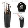 ELPMD Artificial Leather Black Umbrella Holer Stand 5 * 7 Picture Photo Frame Horizontal Vertical Formats view 4