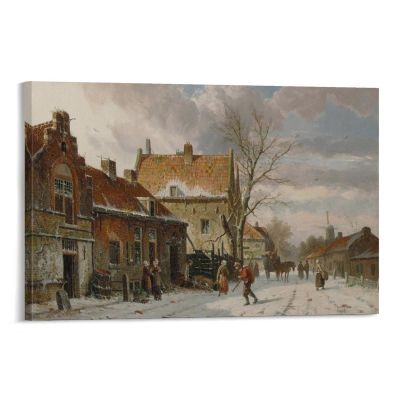 0026# Selected HD World Landscape Oil Painting Season 1 Picture Print Wall Art Poster Painting Canvas Posters Artworks Gift Idea Room Aesthetic 08x12inch(20x30cm)