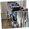 PRETYZOOM Clothes Drying Supply Retractable Clothes Poles Balcony Pole Strong Bearing Capacity view 3