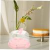 FELTECHELECTR 1set Clear Cake Carrier with Lid Portable Dessert Keeper for and Cakes Sturdy Handle for for Parties and Gatherings Washable and Reusable view 4