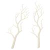 PRETYZOOM 2pcs Dry Branches Elegant Vase Filler White Birch Branches Botanical Decor Christmas Tree Ornaments Twigs Filling view 1