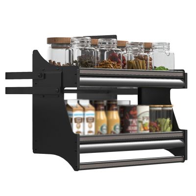 Pull Down Cabinet Shelf,Pull Down Kitchen Shelf Lifting Basket,Retractable Storage Shelf Organizer,Space Saving,Suitable for Kitchen Bar and Cafe Cabinet,Load Capacity 18kg ( Size : 560x580x290mm )