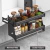 Pull Down Cabinet Shelf,Pull Down Kitchen Shelf Lifting Basket,Retractable Storage Shelf Organizer,Space Saving,Suitable for Kitchen Bar and Cafe Cabinet,Load Capacity 18kg ( Size : 560x580x290mm ) view 3