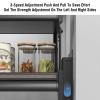 Pull Down Cabinet Shelf,Pull Down Kitchen Shelf Lifting Basket,Retractable Storage Shelf Organizer,Space Saving,Suitable for Kitchen Bar and Cafe Cabinet,Load Capacity 18kg ( Size : 560x580x290mm ) view 4