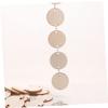 LALAFINA 200pcs Calendar Reminder Record Round Wood Clips and for Home Decoration and Creative Teaching Supplies view 2