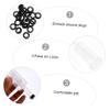 LABRIMP 1set Three-piece Silicone One-way Fermentation Stopper Kit for Home Brewing Food-grade Silicone Lids for Wine Beer and Juice Fermentation view 3
