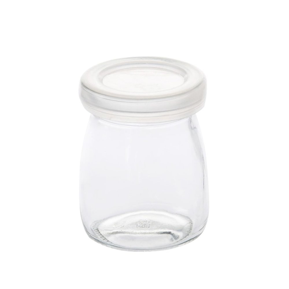 PRETYZOOM 10pcs Pudding Jars Lids Dessert Bottles for Shower Favor Box Party Favor Supplies