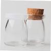 PRETYZOOM 10pcs Pudding Jars Lids Dessert Bottles for Shower Favor Box Party Favor Supplies view 2