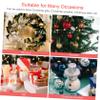 Hohopeti Festival Storage Bag Round Christmas Wreath Bag for Decor Thanksgiving Xmas Storage view 4