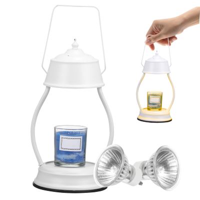 BIUDECO Dimmable Aromatherapy Wax Lamp Timer Vintage Style Lamp for Bedroom Decor