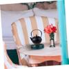 LABRIMP Retro Tea Heater Ceramic Teapot Warmer Candle Holder Stable Non-Slip Base Heat Tea Conveniently view 3