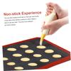 LABRIMP Silicone Baking Mat Bread Baking Mats for Rolling Dough Non Stick Sheet Half Sheet Silicone Macaron Bake Liners Bakeware Liner Pastry view 2