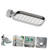 Anneome Kitchen Faucet Storage Rack Sink Dish Rack Sponge Tray Stainless Steel Detachable Design for Easy Cleaning view 2
