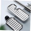 Anneome Kitchen Faucet Storage Rack Sink Dish Rack Sponge Tray Stainless Steel Detachable Design for Easy Cleaning view 4