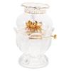 PRETYZOOM 1pc Windproof Smokeless Oil Lamp Classic Buddha Hall Decor for Temples and Home Auspicious Butter Lamp Elegant Design Small Craftsmanship view 1