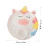 LABRIMP 1pc Ceramic Dumpling Plate Sauce Dish for Dipping Hand-painted Cute Cartoon Design for Serving Sushi Snacks and Appetizers Gatherings view 4