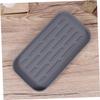 PRETYZOOM Nonslip Silicone Draining Tray Multi-Functional Dish Drying Mat Space-Saving Kitchen Accessory for Cups Spoons and Wine Glasses Grey view 4
