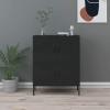 ShCuShan Storage Cabinet Black 31.5"x13.8"x40" Steel Storage Entryway Cabinet Sideboard Hallway Furniture Sideboard Cabinet 336142 view 1