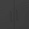 ShCuShan Storage Cabinet Black 31.5"x13.8"x40" Steel Storage Entryway Cabinet Sideboard Hallway Furniture Sideboard Cabinet 336142 view 3