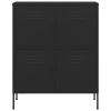 ShCuShan Storage Cabinet Black 31.5"x13.8"x40" Steel Storage Entryway Cabinet Sideboard Hallway Furniture Sideboard Cabinet 336142 view 4
