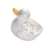LABRIMP 1set Ceramic Duck Chopsticks Rest Adorable Holder Plate for Sushi Ramen and Noodles Creative and Decorative Tableware for Home Dining view 1