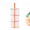 PRETYZOOM Windproof Underwear Drying Rack 3 Layer Hanging Basket Foldable Laundry Rack Bra Drying Basket Dryer Net view 2