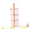 PRETYZOOM Windproof Underwear Drying Rack 3 Layer Hanging Basket Foldable Laundry Rack Bra Drying Basket Dryer Net view 4