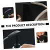 Ciieeo 2pcs Oyster Sauce Bottle Pump Nozzle Hoses Ketchup Squeeze Press for Condiments for Kitchen Use and Easy Dispensing view 4