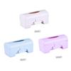 Hohopeti 3pcs Self-Adhesive Wall Mount Trash Bag Dispenser Pp Garbage Bag Storage Box for Home Bathroom Kitchen Easy to Install Space-Saving Design Random Color view 2