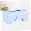 Hohopeti 3pcs Self-Adhesive Wall Mount Trash Bag Dispenser Pp Garbage Bag Storage Box for Home Bathroom Kitchen Easy to Install Space-Saving Design Random Color view 4