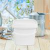 Luxshiny Plastic Bucket with Lid Portable Water Container Ergonomic Handle for Versatile Use for and Cleaning Tasks Material view 4