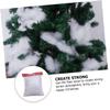 Beatifufu 2bags Christmas Fake Snow Decoration of Artificial Snow for Holiday Displays and Photography Props Safe Non-Melting Decor for Festive Home Scenarios view 2