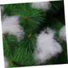 Beatifufu 2bags Christmas Fake Snow Decoration of Artificial Snow for Holiday Displays and Photography Props Safe Non-Melting Decor for Festive Home Scenarios view 3
