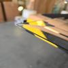 24" Inch Square Glass Table Top - 3/8" Thick - Double Bevel Edge - Eased Corners view 4