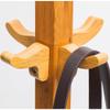 Auto Parts Modern Coat Racks Free Standing Multi-Purpose Wooden (Bamboo) Hanger Industrial Design Solid and Stable Super Easy to Assemble with 12 Hooks Suitable for Home Office in Corridor Room view 4