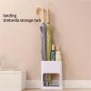 Umbrella Holder Stand Umbrella Stand Indoor Entryway Umbrella Stand For Hallway, Folding Umbrella Stand With Water Collection Tray Simple And Modern Three Colors (Color : Black) view 2
