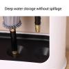 Umbrella Holder Stand Umbrella Stand Indoor Entryway Umbrella Stand For Hallway, Folding Umbrella Stand With Water Collection Tray Simple And Modern Three Colors (Color : Black) view 3