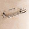 Bathroom Shelf 304 Stainless Steel Storage Rack Single-Layer Mirror Front Frame Bathroom Wall Mount Shelves Shampoo Holder Shower Caddy Rack Corner Kitchen Storage Racks Towel Rail Radiator view 3