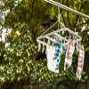 Clothes Drying Racks Windproof Hanger 26 Sock Clips Underwear Pants Towel Stainless Steel Drying Rack Outdoor Airer 27.5 36Cm1 (Size : 27.536Cm2) (27.5 * 36Cm*1) view 4
