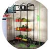 Kitchen Shelf 4 Layer Spice Rack Fruit and Vegetable Storage Rack Living Room Trolley view 3