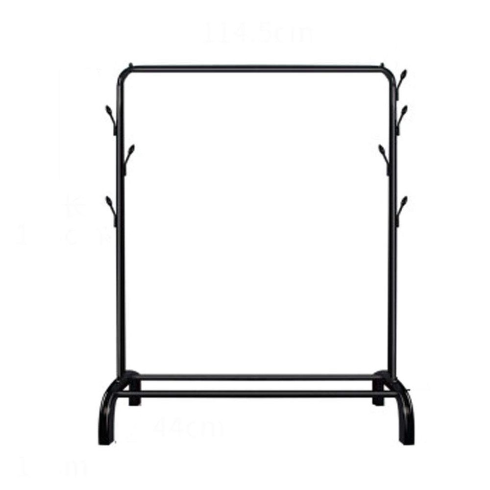 Coat Stand Floor Coat Rack Indoor Single Pole Clothes Shelf Balcony Clothes Pole Outdoor Drying Rack Free Standing Coat Stand