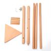 Auto Parts High-Grade Wooden Tree Coat Rack 7 Hooks - Super Easy Assembly No Tools Required - Free Standing Coat Rack Hallway/entryway Coat Hanger Stand for Clothes Suits Accessories B (Color : B) (A view 3