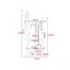 Coat Stand Household Solid Wood Coat Rack Bedroom Hanger Room Storage Large Hanger Free Standing Coat Stand view 2