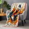 Chic Sherpa Throw Blankets for Ultimate Comfort Cozy Fall Throw Blanket for Couch Life Comfort Blanket Cute Soft and Warm Winter Blanket Ideal for Snuggling and Home Decor view 2