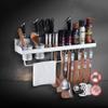 Aluminum Kitchens Rack Wall Installation Dance Bottle Holder with 2 Sticks Cages 10 Hooks - Length Cutlery (Size : 6013.59cm) view 3