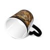 Ancient Map World Globe Cool Magic Ceramic Mug, Ideal for Camping, Indoor and Outdoor Use Thermochromic and Durable. view 2