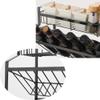 Kitchen Shelf Kitchen Shelf Stainless Steel ThreeLayer Spice Rack Storage Rack view 3