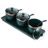 DEARMAMY Seasoning Jar Plastic Spice Containers Tray Easy to Clean Kitchen Condiment Storage view 1