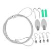 ORFOFE Metal Photo Display Clips Wide Range of Uses Steel Wall Hanging Hooks Photo Holder Business and Note Holder and Break Resistance view 1